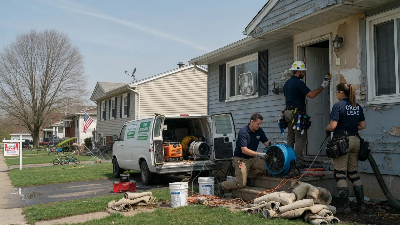 Flood Cleanup in New Castle, IN near me